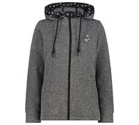 Women's knitted technical hoodie CMP Gris XL