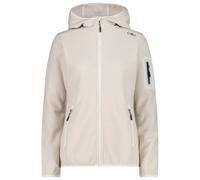 CMP - Women's Jacket Fix Hood Jacquard Knitted 3H19826 - Fleece jacket size 36, sand