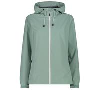 CMP - Women's Jacket Fix Hood with Pack Pocket - Waterproof jacket size 42, turquoise