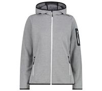 CMP - Women's Jacket Fix Hood with Sleeve Pocket - Fleece jacket size 44, grey