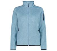 CMP - Women's Jacket Jacquard Knitted - Fleece jacket size 46, turquoise