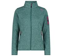 CMP - Women's Jacket Jacquard Knitted - Fleece jacket size 48, turquoise