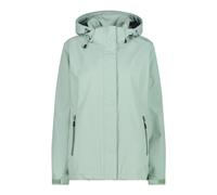 CMP WOMENS JACKET ZIP HOOD WITH VENTILATION, JADE, XS