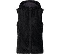 CMP Women's Jacquard Highloft Vest Jaquard, Black, 48