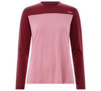 CMP - Women's Kildar T-Shirt - Merino longsleeve size 42, pink/red