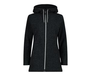 CMP Women's Knitted Tech Fleece Jacket with Fixed Hood Jacket