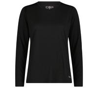 CMP - Women's L/S Jacquard T-Shirt - Sport shirt size 42, black