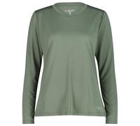 CMP - Women's L/S Jacquard T-Shirt - Sport shirt size 46, green/olive