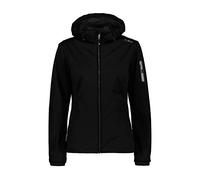 CMP Women's Leichte Softshelljacke Für Damen Mit Abnehmbarer Kapuze Bianco2 44 Softshell Jacket with Hood