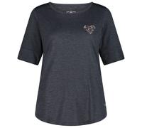 CMP - Women's Light Melange T-Shirt - Sport shirt size 34, blue