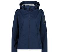 CMP - Women's Light Softshell Jacket Zip Hood - Softshell jacket size 36, blue
