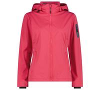 CMP - Women's Light Softshell Jacket Zip Hood - Softshell jacket size 36, pink/red