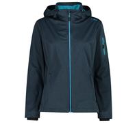 CMP - Women's Light Softshell Jacket Zip Hood - Softshell jacket size 46, blue