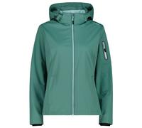 CMP - Women's Light Softshell Jacket Zip Hood - Softshell jacket size 46, turquoise