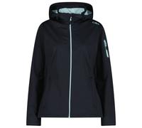 CMP - Women's Light Softshell Jacket Zip Hood - Softshell jacket size 48, black