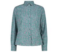 CMP - Women's Longsleeve Shirt with Pattern - Blouse size 40, turquoise