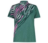 CMP - Women's Melange Stretch T-Shirt Free Bike - Cycling jersey size 36, turquoise