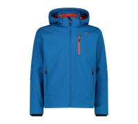 CMP Womens Mens Jacket Zip Hood Softshell Pacific/Tango - Blue - Size Medium