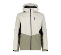 CMP Womens Mens Unlimitech Water-Repellent Jacket Vaniglia/Sage-Antracite - Cream - Size Medium