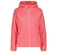 CMP - Women's Padded Jacket Fix Hood - Synthetic jacket size 36, pink/red