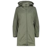 CMP - Women's Parka Zip Hood - Softshell jacket size 36, olive