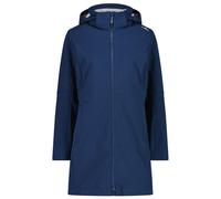 CMP - Women's Parka Zip Hood Softshell - Softshell jacket size 44, blue
