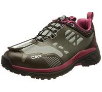 CMP Women's Pohlarys Low Wmn Wp Hiking Shoes Walking, Grey Sangria, 4 UK