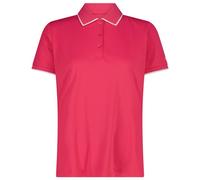 CMP - Women's Polo Stretch Piquet - Polo shirt size 38, pink/red