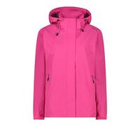 CMP - Women's rain jacket with removable hood, fuchsia, 44