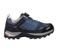 CMP - Women's Rigel Low Fitgo Trekking Shoes WP - Multisport shoes size 5, black/blue