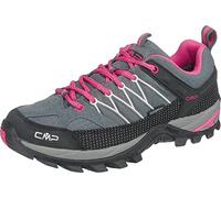 CMP Women's Rigel Low Trekking Shoe WP, Grey-Fuxia-ICE, UK 7