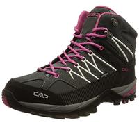 CMP Women's Rigel MID WMN Trekking Shoe WP, Grey-Fuchsia-Ice, 9 UK