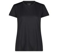 CMP - Women's S/S T-Shirt Round Neck - Sport shirt size 38, black