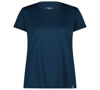 CMP - Women's S/S T-Shirt Round Neck - Sport shirt size 38, blue