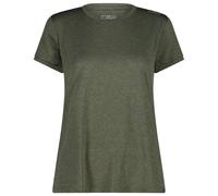 CMP - Women's S/S T-Shirt Round Neck - Sport shirt size 38, olive