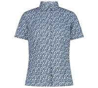 CMP - Women's Shortsleeve Shirt with Pattern - Blouse size 34, grey