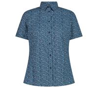 CMP - Women's Shortsleeve Shirt with Pattern - Blouse size 42, blue