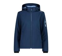 CMP - Women's Softshell Jacket with Removable Hood, Blue-Sky, 56