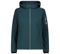 CMP - Women's Softshell Jacket Zip Hood - Softshell jacket size 34, blue