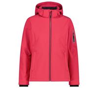 CMP - Women's Softshell Jacket Zip Hood - Softshell jacket size 38, pink/red