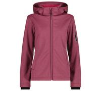 CMP - Women's Softshell Jacket Zip Hood - Softshell jacket size 46, red/pink