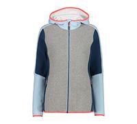 CMP Women's Stretch Fleece Jacket with Fixed Hood