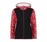 CMP Women's Stretch Fleece Jacket with Fixed Hood