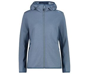 CMP - Women's Striped Jacquard Jacket Fix Hood - Fleece jacket size 38, grey