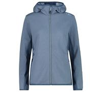 CMP - Women's Striped Jacquard Jacket Fix Hood - Fleece jacket size 48, grey
