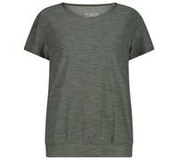 CMP - Women's T-Shirt Round Neck - Sport shirt size 36, olive/grey