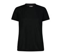 CMP Women's T-Shirt Termica Da Donna, Black, 42