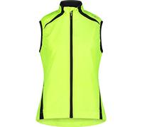 CMP Women's Unlimitech Lightweight Windproof Vest, womens, Vest, 3C89576T, Yellow Neon, 42