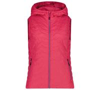 CMP - Women's Vest Fix Hood - Synthetic vest size 34, pink/red