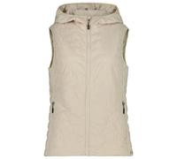 CMP - Women's Vest Fix Hood - Synthetic vest size 34, sand